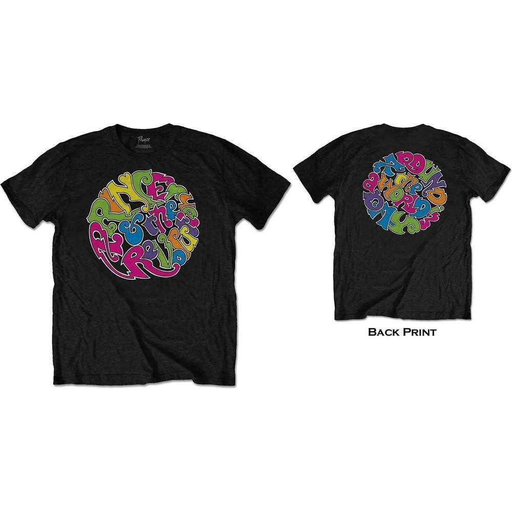 Prince Unisex T-Shirt In A Day Back Print 2 Sided